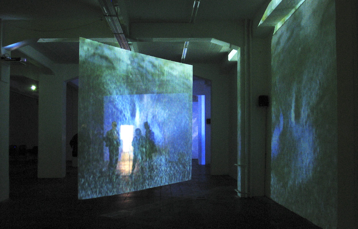 Loslaufen – Video- und Klanginstallation – Kunstwerk Koeln 2006