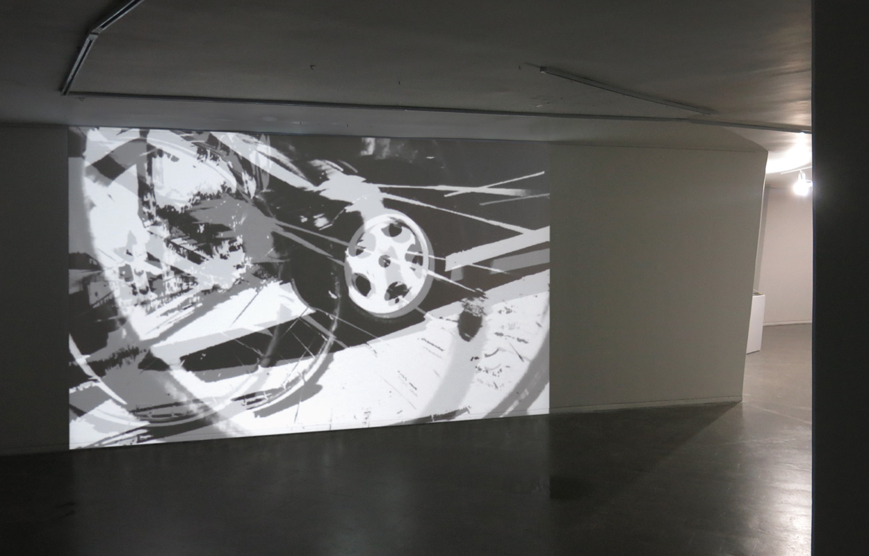 Gudrun Barenbrock – minutos de dias – Videoinstallation – Museo de Arte Contemporaneo, Bogota 2015