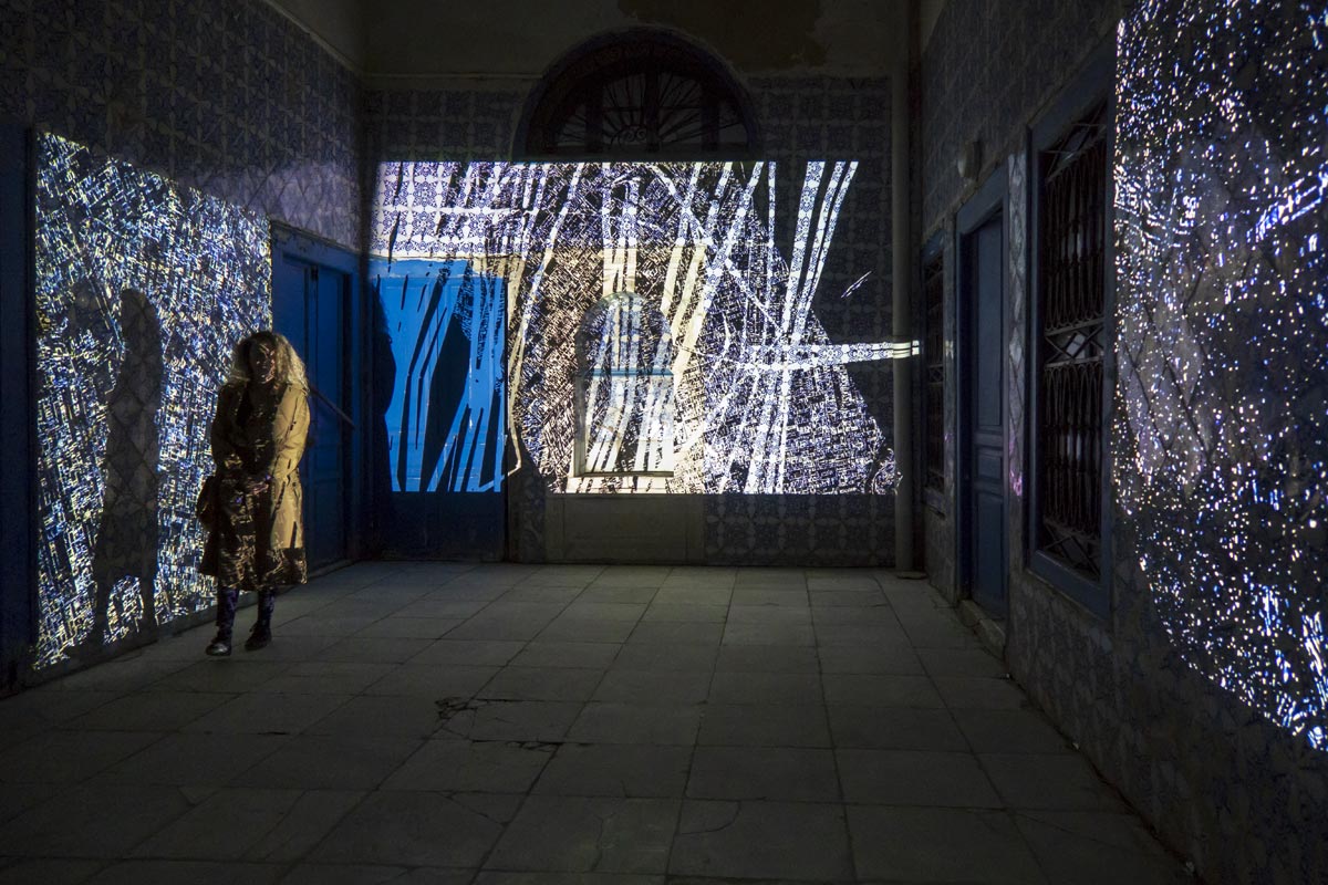 Gudrun Barenbrock – Cartographies – Historical Library Dar Ben Achour, Tunis