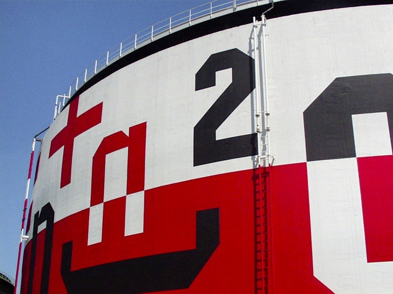 Tank 294 Detail – Shell-DEA Koeln-Wesseling